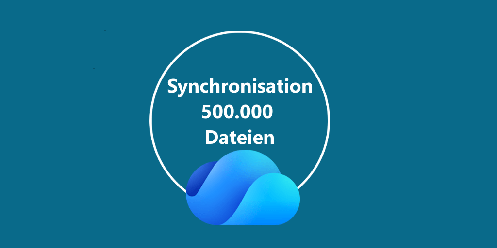 Abbildung zeig, dass Microsoft mit der Funktion Add to OneDrive  eine Steigerung  von 300000 auf 50000 Dateien synchronisieren kann.